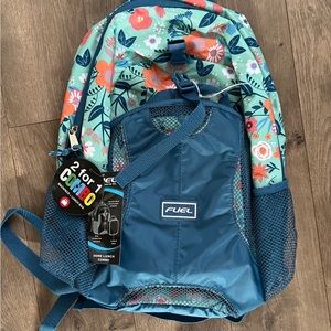 Fuel Backpack & Lunch Bag Combo New